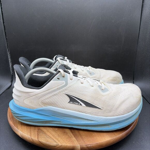 Altra Torin 8 Mens Size 10 Running Shoes White Blue Cushioned Road Sneakers main image 6